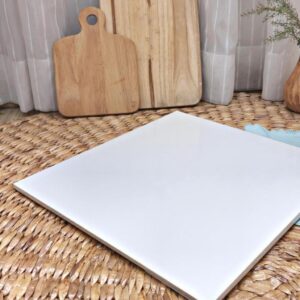 ฐานรองเค้ก 1 ปอนด์ แบบหนา สีขาว