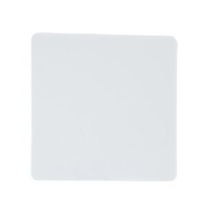 ฐานรองเค้ก 1 ปอนด์ ขาว แบบเงา ขอบมน